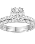 9CT ANNA DIAMOND RING SET