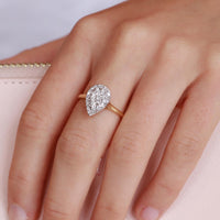 9CT GRAZIA DIAMOND RING