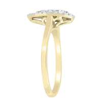 9CT GRAZIA DIAMOND RING