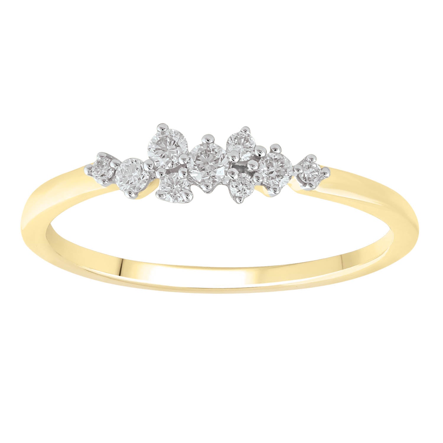 9CT ELLA DIAMOND RING