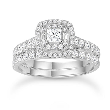 9CT LIBBY DIAMOND RING SET