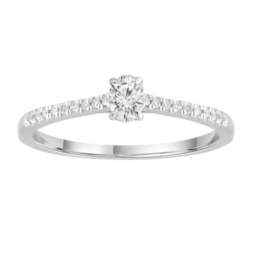 9CT EVIE DIAMOND RING