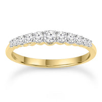 9CT VICTORIA DIAMOND RING