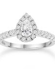 18CT ALLEGRA DIAMOND RING