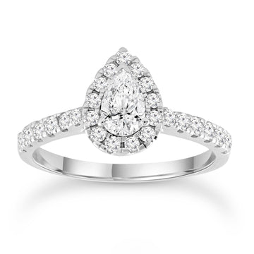 18CT ALLEGRA DIAMOND RING