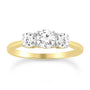 9CT CATIA DIAMOND TRILOGY RING