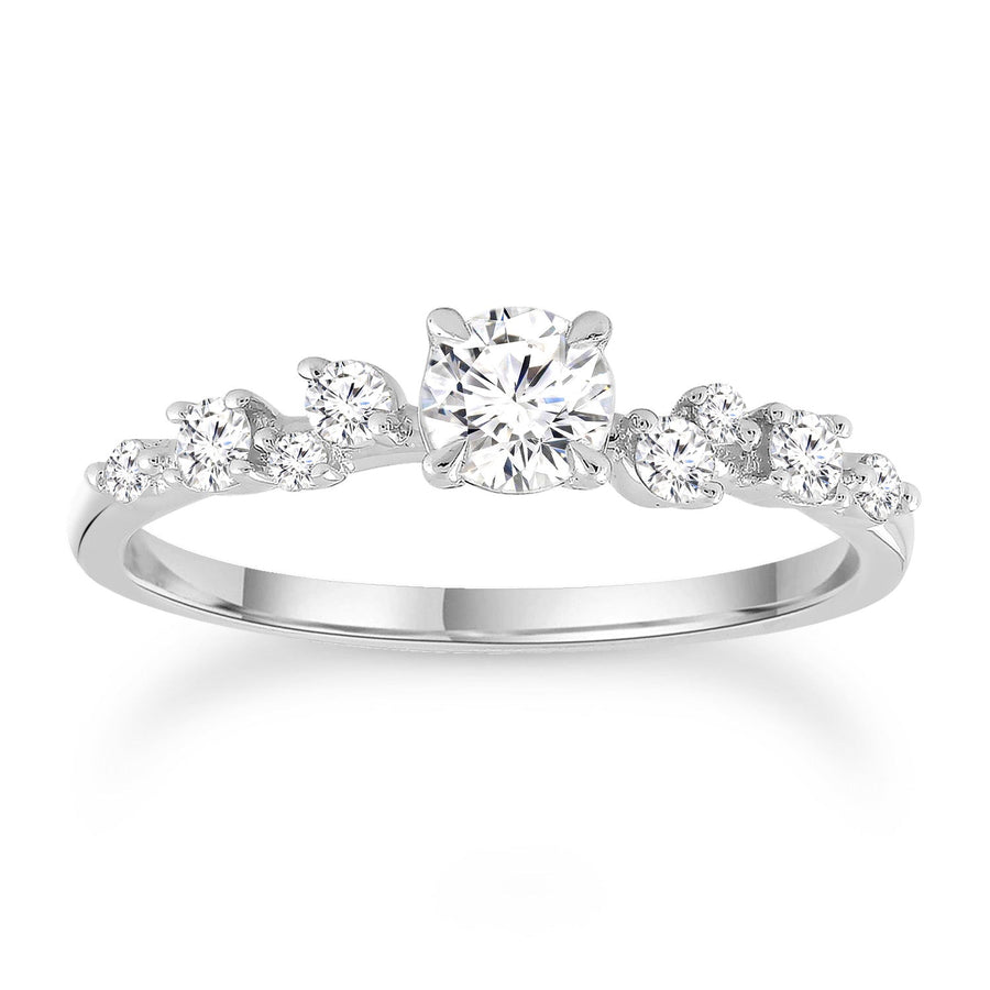 9CT ELYSHIA DIAMOND RING