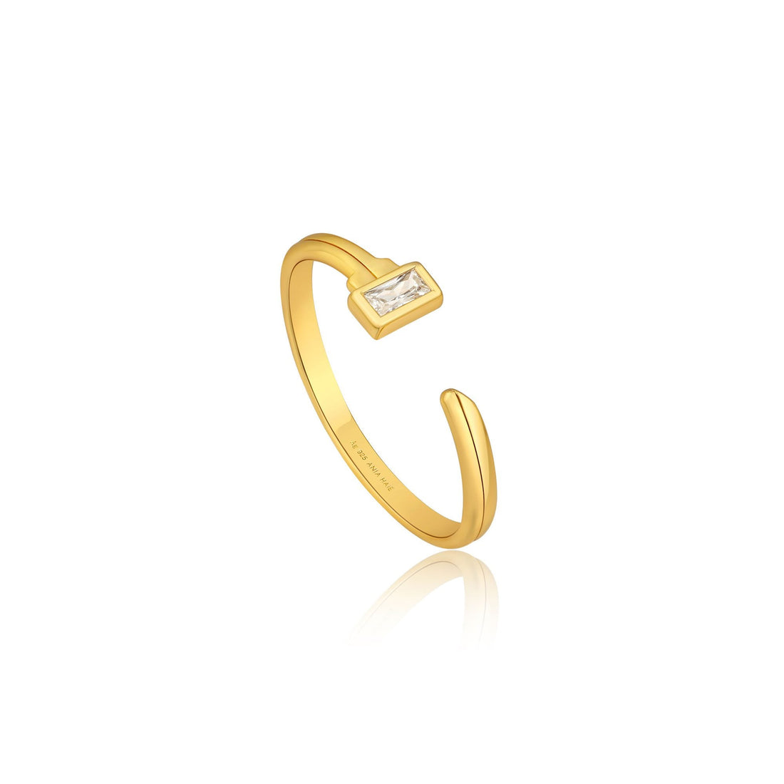 Ania Haie Gold Key Adjustable Ring