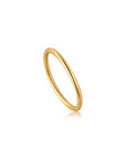 Ania Haie 14kt Gold Solid Band Ring