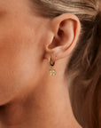 S/S ZEPHYRA HUGGIE EARRINGS