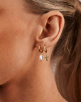 S/S SELENE HUGGIE EARRINGS