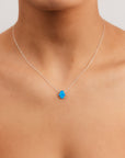 S/S OPALITE HAMSA HAND NECKLACE