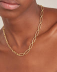 Ania Haie Gold Cable Connect Chunky Chain Necklace