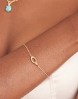 Ania Haie Gold Wave Link Bracelet