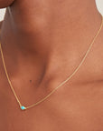 Ania Haie Gold Turquoise Wave Necklace