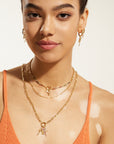 Ania Haie Gold Link Charm Chain Connector Necklace