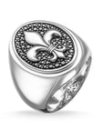 Thomas Sabo Signet Ring "Fleur-De-Lis"