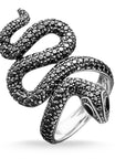 Thomas Sabo Ring "Black Snake Pave"