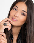 Thomas Sabo Ring "Black Snake Pave"