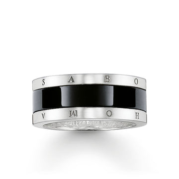 Thomas Sabo Band Ring "Ceramic"