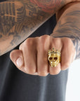 Thomas Sabo Ring Skull Gold