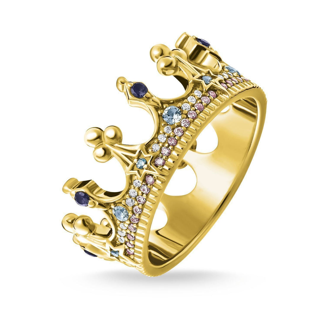 Thomas Sabo Ring "Crown Gold"