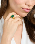 THOMAS SABO Ring green-gold