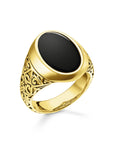 Thomas Sabo Ring Black Gold