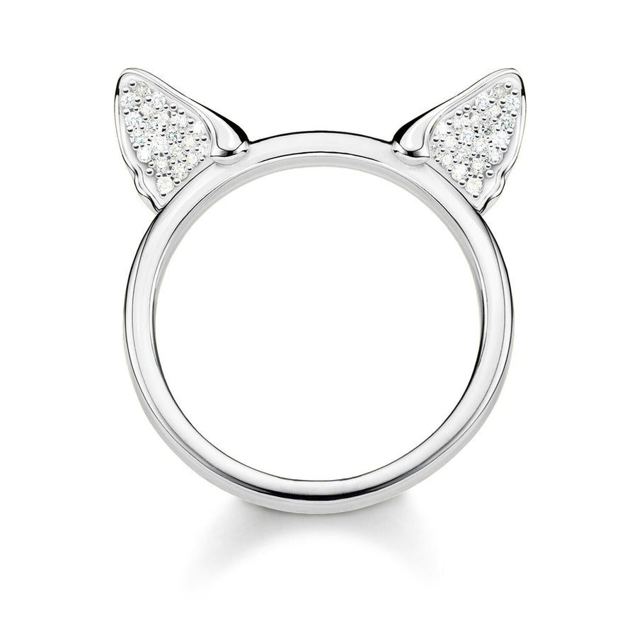 Thomas Sabo Ring Cat's Ears, Silver