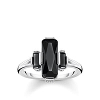 Thomas Sabo Ring Black Stones