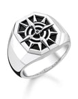 Thomas Sabo Ring Compass Black