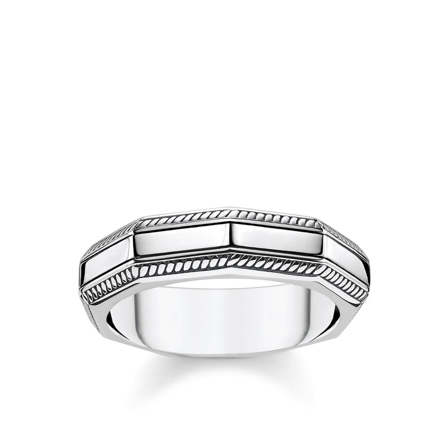 Thomas Sabo Ring Angular Silver