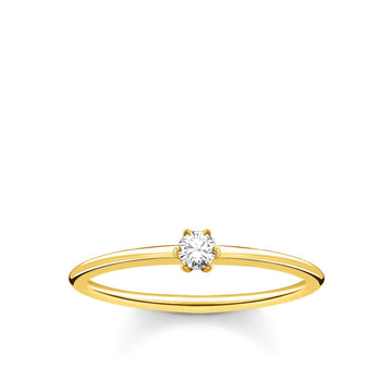 Thomas Sabo Ring White Stone