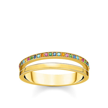 Thomas Sabo Ring Colourful Stones