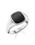 Thomas Sabo Ring Classic Black Silver