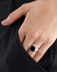 Thomas Sabo Ring Classic Black Silver