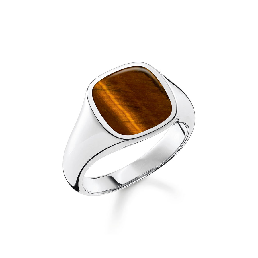 Thomas Sabo Ring classic tiger's eye