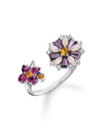 Thomas Sabo Ring Flowers Silver