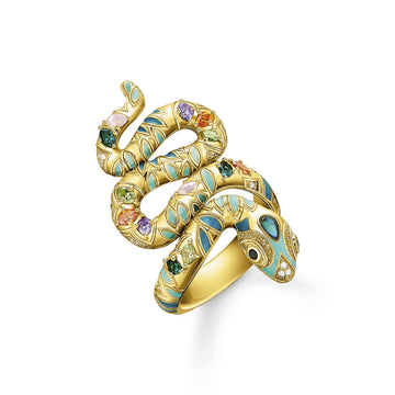 Thomas Sabo Ring Snake Gold