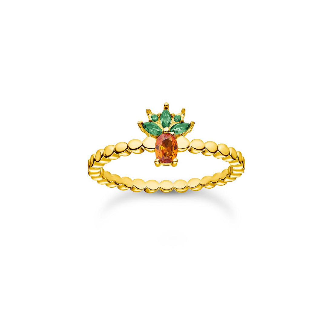 Thomas Sabo Ring Pineapple Gold