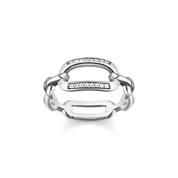 Thomas Sabo Ring Links Silver