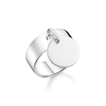 Thomas Sabo Ring With Disc Silver