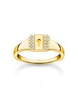 Thomas Sabo Ring Lock Gold