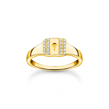 Thomas Sabo Ring Lock Gold