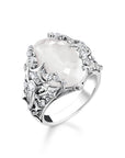 THOMAS SABO Ring milky quartz silver