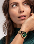 Thomas Sabo Women's Watch Garden Spirit Malachite Gold