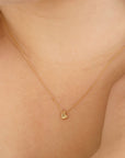 9CT ISADORA HEART NECKLACE