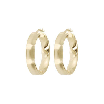 9CT MIRANDA HOOP EARRINGS