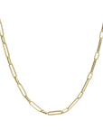 9CT MISCHA PAPERCLIP NECKLACE