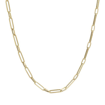 9CT MISCHA PAPERCLIP NECKLACE